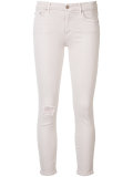 ripped cropped skinny jeans