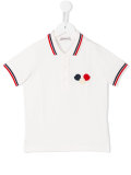 contrast striple polo shirt 