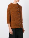 cable knit cardigan