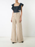 B-Boy striped palazzo pants