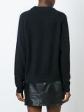 embroidered logo jumper