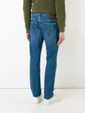 frayed-hem jeans