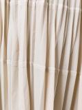 pleated maxi skirt
