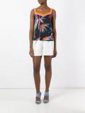 bird of paradise print top