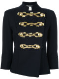 cropped sleeves jacket 
