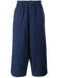 cropped wide-leg trousers 