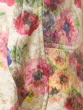 floral print suspender skirt