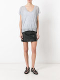 knit scoop neck top