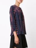 floral print blouse