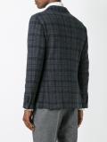 checked blazer