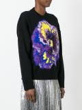 pansy jacquard sweater