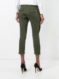'Golden Arrow' cropped military trousers 
