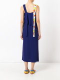 long floral strap dress 