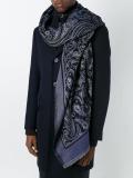 abstract print scarf