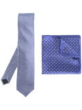 diamonds tie and pocket square set