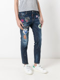 Cool Girl patch jeans