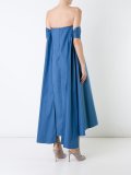 off-shoulder tie dress
