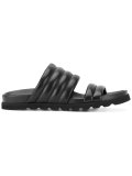 strapped sandals