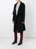 belted midi coat 