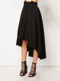 lace-up pointy skirt
