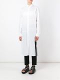 panelled long shirt 