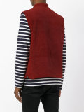 zipped gilet