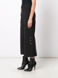 wide leg cropped trousers