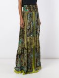 paisley print maxi-skirt 