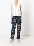 floral trousers