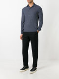 long sleeve polo shirt