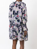 patterned shift dress