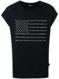 studded flag T-shirt