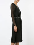 lace-up studded dress