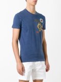 logo patch print T-shirt