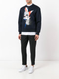 tapered tailored trousers