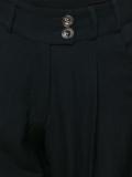 high-waisted cropped trousers
