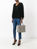 foldover flap satchel