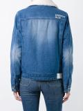 fluffy flap pockets jacket