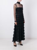 frill maxi dress