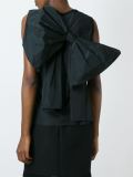bow detail tank top
