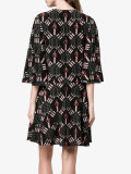 Love Blade print dress 