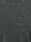 perforated detail T-shirt