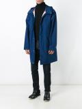 hooded zip up coat