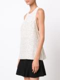 polka dot tank top