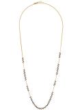 beaded link chain necklace
