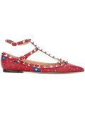 'Rockstud'平底鞋
