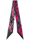 'Paisley' super skinny scarf