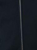 zip up detail bomber jacket