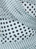 dots prints layered dress
