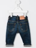ripped detail jeans